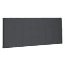 Ver imagem 2 de Cabeceira Suspensa Solteiro 90cm Suede Verona Cinza