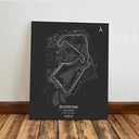 Ver imagem 6 de Kit 3 Quadro Decorativo Circuitos Formula Carro Interlagos Qualidade Premium 28x20cm