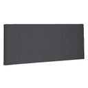Ver imagem 2 de Cabeceira Suspensa Casal 140cm Suede Verona Cinza