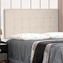 Ver imagem 1 de Cabeceira Suspensa Queen 160cm Suede Verona Bege