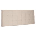 Ver imagem 2 de Cabeceira Suspensa Queen 160cm Suede Verona Bege