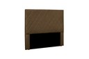 Ver imagem 2 de Cabeceira Queen Suede 160cm Esmeralda Marrom