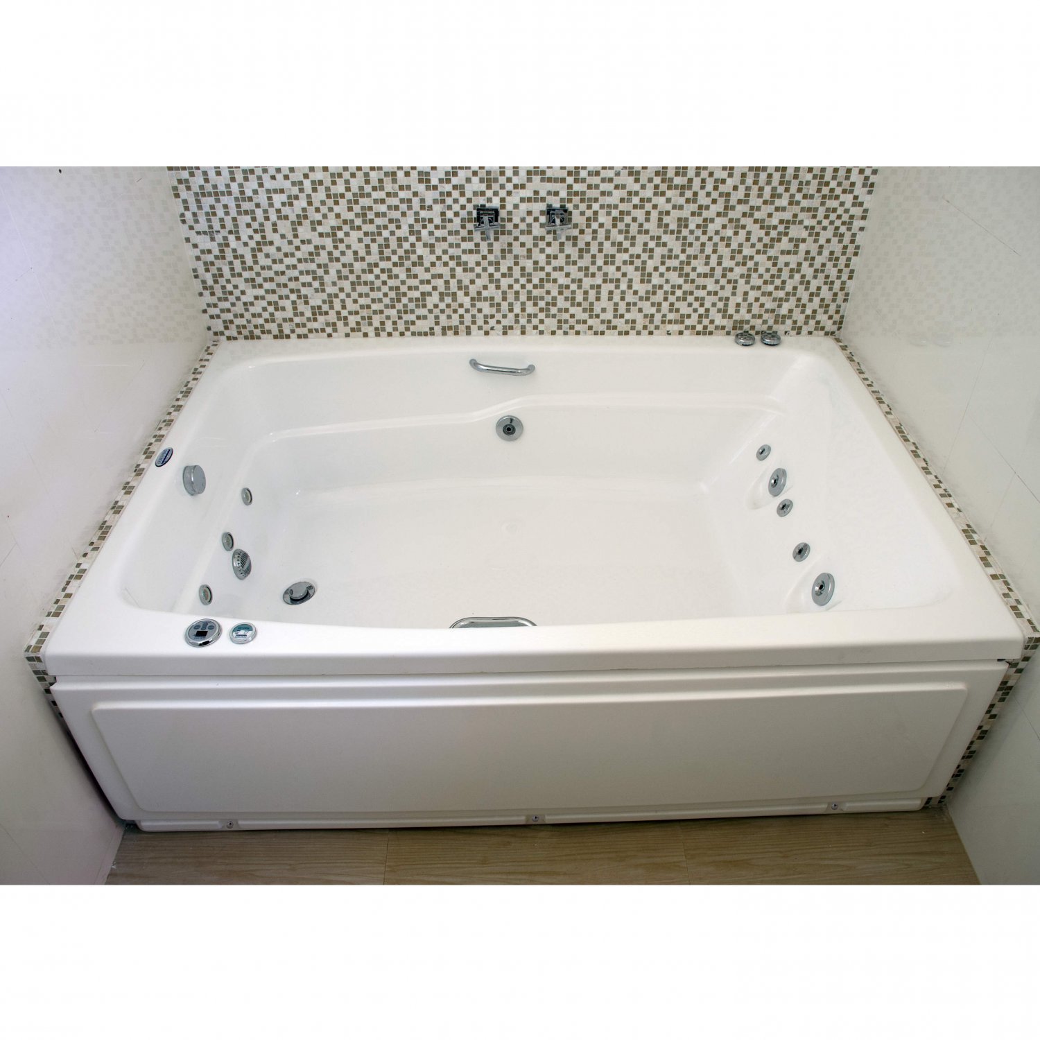 Banheira Dupla Top Line Acrilbath Ouro Fino - 1
