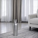 Ver imagem 2 de Vaso Grande Decoração de Sala Madri Cinza Carbon 70x24cm