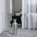 Ver imagem 1 de Vaso Grande Decoração de Sala Madri Cinza Carbon 70x24cm