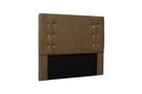 Ver imagem 2 de Cabeceira Solteiro Suede 90cm Gênova Marrom
