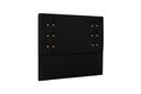 Ver imagem 2 de Cabeceira Solteiro Suede 90cm Gênova Preto