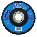 Ver imagem 1 de Disco Flap Zircônia 115x22,2mm G120 Lotus 5 Und