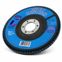 Ver imagem 4 de Disco Flap Zircônia 115x22,2mm G120 Lotus 5 Und