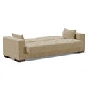 Ver imagem 4 de Sofá Cama 02 lugares Lisboa Suede Pés de Madeira - D’Rossi - Marrom Rato