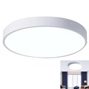 Ver imagem 1 de Luminaria Plafon Sobrepor Moderno Led 3 Tons Teto Sala Quarto Decoraçao Iluminação Escritorio Empres