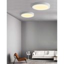 Ver imagem 5 de Luminaria Plafon Sobrepor Moderno Led 3 Tons Teto Sala Quarto Decoraçao Iluminação Escritorio Empres