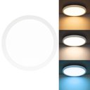 Ver imagem 2 de Luminaria Plafon Sobrepor Moderno Led 3 Tons Teto Sala Quarto Decoraçao Iluminação Escritorio Empres