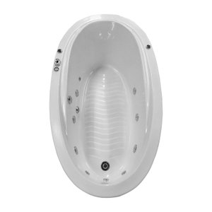 Banheira de Hidromassagem Contemporânea Avant 1,80m X 96cmx 65cm - 06 Jatos