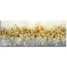 Quadro Pintura Tela ouro textura contemporânea 5229: 70cm (A) x 140cm (L) - 2