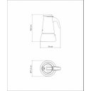 Ver imagem 3 de Cafeteira Italiana para Espresso 350 ml Tramontina 61768/100