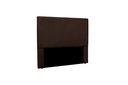 Ver imagem 2 de Cabeceira Solteiro Estofada Suede 90cm Ravenna Marrom