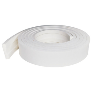 Eva Rodape Acabamento Passa Fio 35mm Autocolante Branco 2,5m
