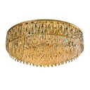 Ver imagem 1 de Lustre Pendente Clássico Montreal em Metal e Cristal para Sala Quarto e Hall 80cm