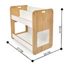 Ver imagem 3 de Estante Infantil Livros Brinquedos Prateleira Quarto Bebê