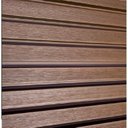 Ver imagem 3 de Painel Ripado Externo em Placa 21,9x290cm (3,17m²) WPC Amarelo/Teak B Casa Grassi