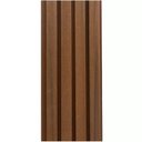 Ver imagem 1 de Painel Ripado Externo em Placa 21,9x290cm (3,17m²) WPC Amarelo/Teak B Casa Grassi