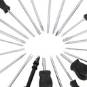 Ver imagem 4 de Kit Chave Fenda Philips Torx 22 Pecas Completo Ferramentas Eletricista Profissional Multiuso Oficina