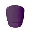 Ver imagem 3 de Kit 2 Poltronas Decorativa Beatriz Orgânica Veludo Roxo