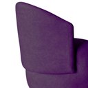 Ver imagem 4 de Kit 2 Poltronas Decorativa Beatriz Orgânica Veludo Roxo