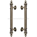 Ver imagem 1 de Puxador Duplo Porta Pivotante Correr Genova 295 Mm Bronze Antigo