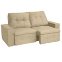 Ver imagem 3 de Sofá Berlim 3 Lugares 200cm Veludo Retrátil e Reclinável - Meu Estofado:bege
