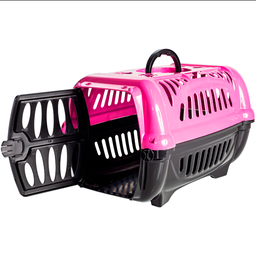 Caixa de transporte Pet - Jl Plast Rosa - 2