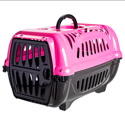 Caixa de transporte Pet - Jl Plast Rosa - 4