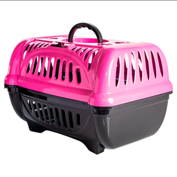 Caixa de transporte Pet - Jl Plast Rosa - 3