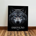 Ver imagem 4 de Kit 3 Quadro Decorativo Disciplina Execução Foco Leão Luxo Qualidade Premium 40x28cm