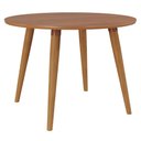 Ver imagem 1 de Mesa Redonda Dani Tampo em Mdf 110cm Madeira/cinamomo - 100% Mdf