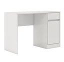 Ver imagem 3 de Mesa Escrivaninha Home Office Quarto Sala Escritorio 1 Porta 1 Gaveta Morada Cor Branco