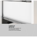 Ver imagem 7 de Mesa Escrivaninha Home Office Quarto Sala Escritorio 1 Porta 1 Gaveta Morada Cor Branco