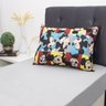 Jogo de Cama Portallar Solteiro Malha 100% Algodao Disney Mickey Glasses 2 Pçs Cinza - 4