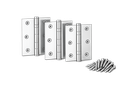 Ver imagem 6 de Folha de Porta Frisada R10S com 3 Dobradiças 3 1/2 Parafusos:Mogno/70 cm