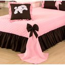 Ver imagem 3 de Colcha Cobre Leito Meg Solteiro 03 Pçs