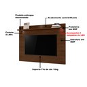 Ver imagem 4 de Painel para TV até 60 Polegadas Freijó Luna 180cm com 2 Leds Tebarrot Móveis