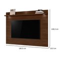 Ver imagem 3 de Painel para TV até 60 Polegadas Freijó Luna 180cm com 2 Leds Tebarrot Móveis