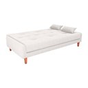 Ver imagem 4 de Sofá Cama Premium 3 Lugares Casal sem Braço 1,90 Larg Blanca Matrix