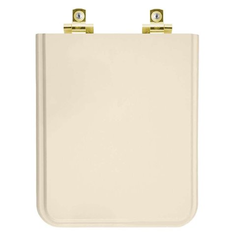 Assento Sanitário Soft Close Square Shell para Vaso Incepa com Ferragem Dourada