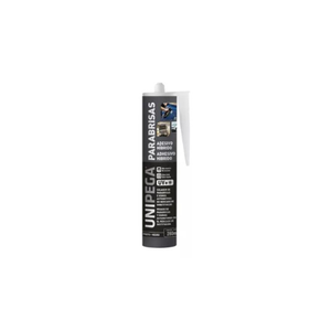 COLA PU PRETA PARABRISA UNIPEGA 280ML