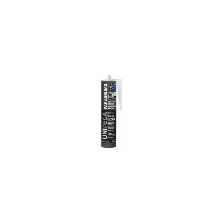 COLA PU PRETA PARABRISA UNIPEGA 280ML