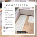 Ver imagem 5 de Tapete Jogo Cozinha 2 Peças Passadeira 1,30m X 0,45m Capacho 0,65m X 0,45m Antiderrapante