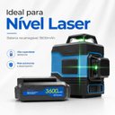 Ver imagem 3 de Bateria Recarregável para Nível a Laser 3600MAH USB-C com Visor LCD