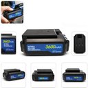 Ver imagem 2 de Bateria Recarregável para Nível a Laser 3600MAH USB-C com Visor LCD